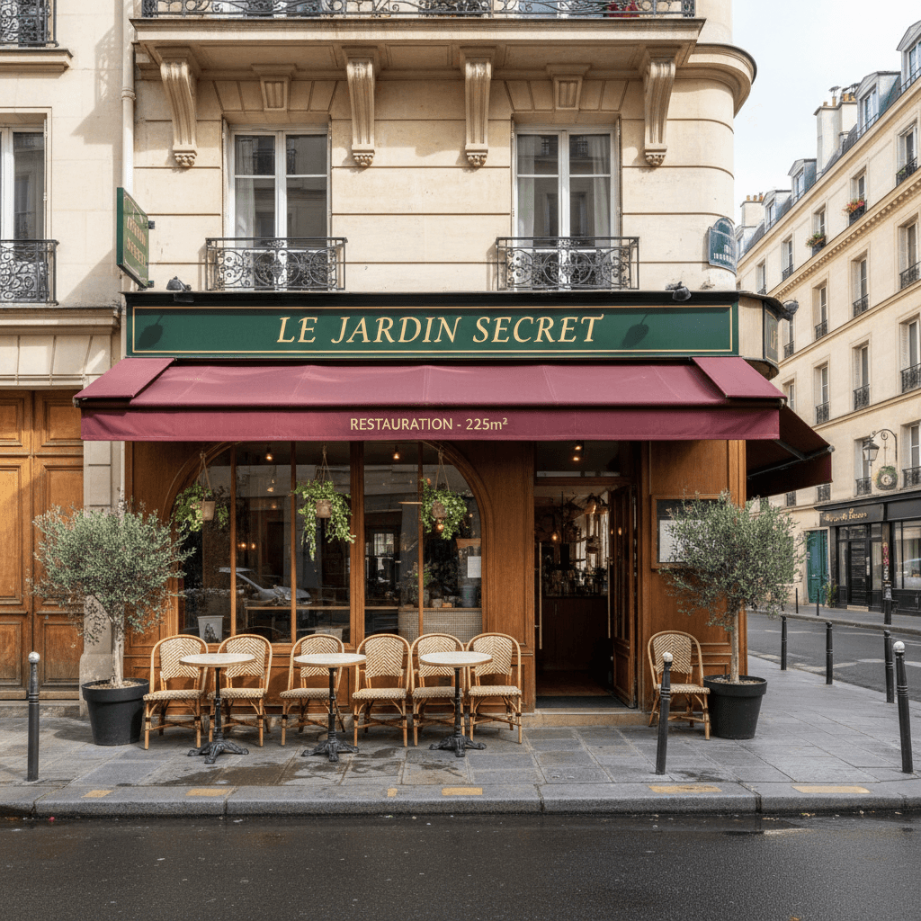 Local Commercial de Restauration à Paris - 225 m²