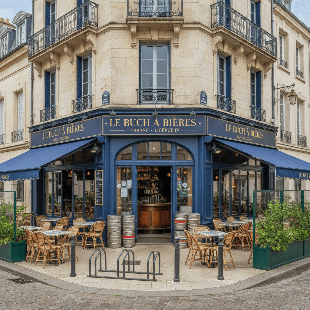 Bar-brasserie 200m² à La Teste-De-Buch : terrasse - licence IV