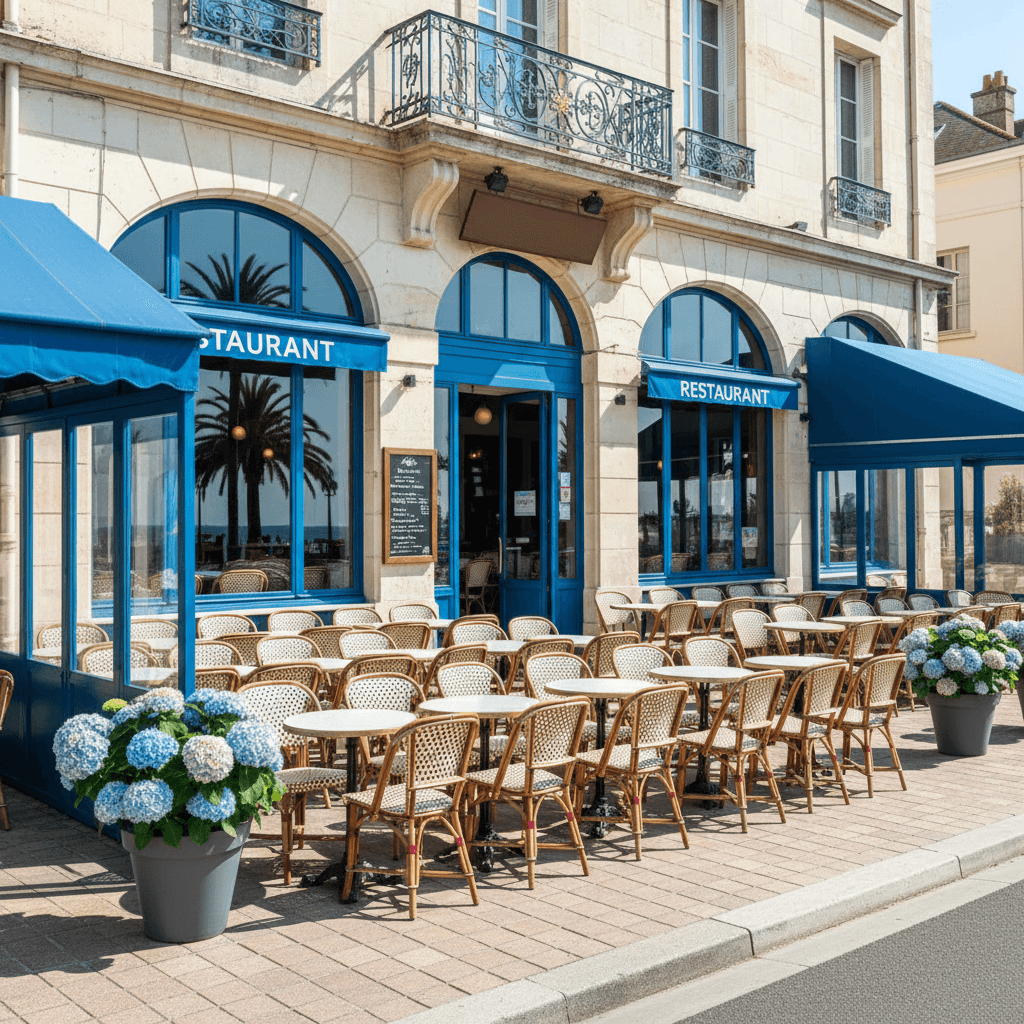 Restaurant 358m² à Arcachon : terrasse - licence IV