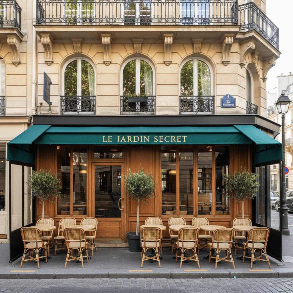 Restaurant 24 couverts à Paris : extraction