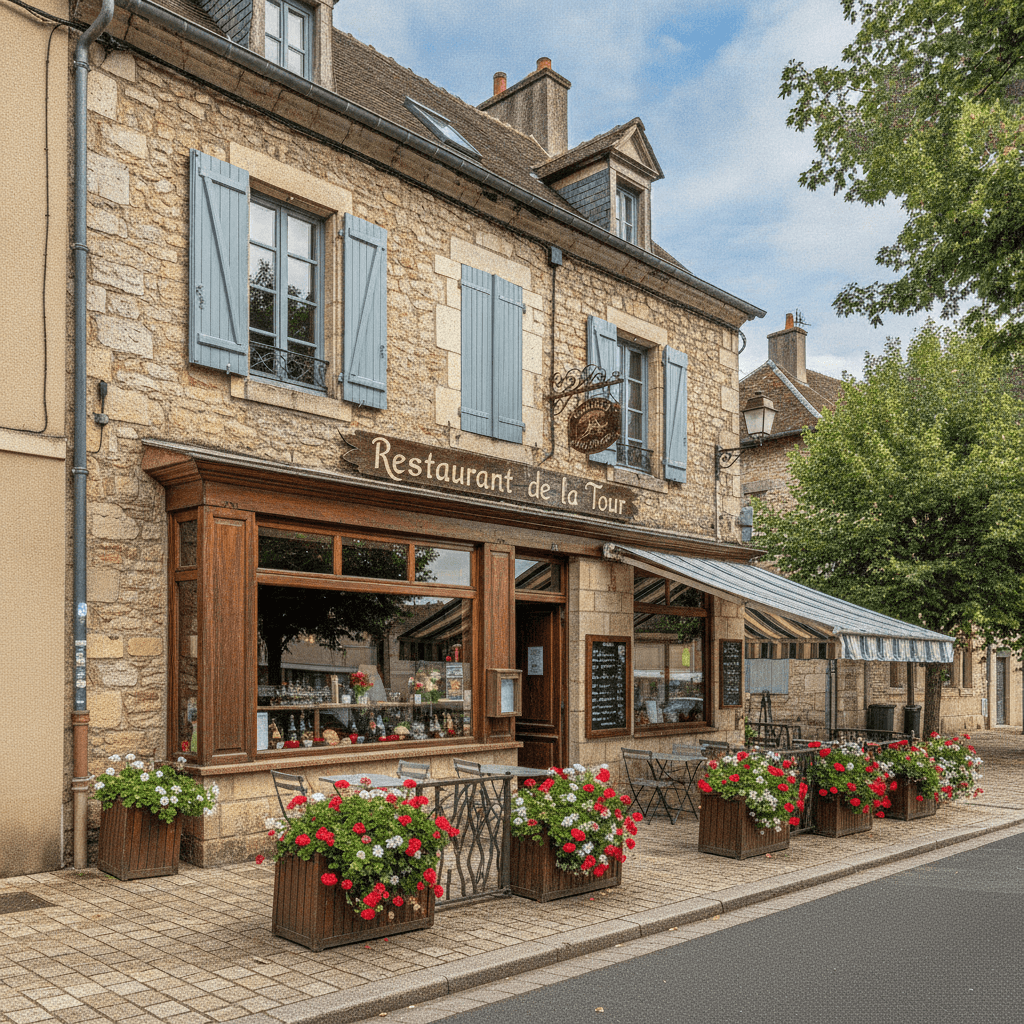 Restaurant 155m² à Crémieu : terrasse - licence IV