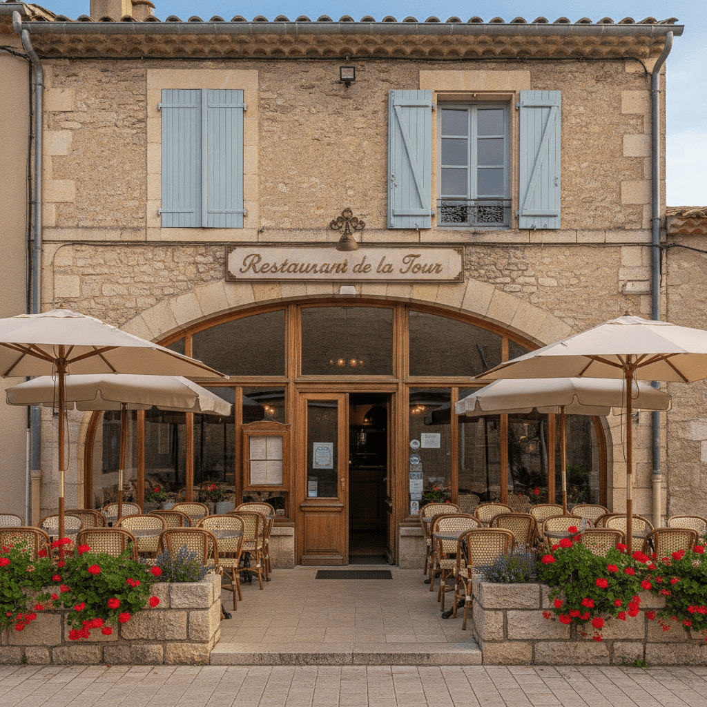 Restaurant 100m² à Juvignac : terrasse - extraction