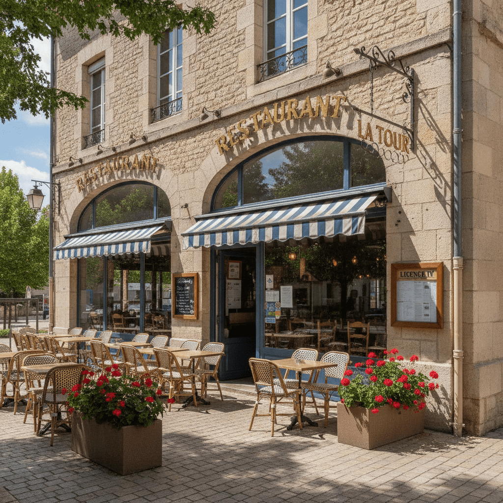 Restaurant à Montauban : terrasse - licence IV