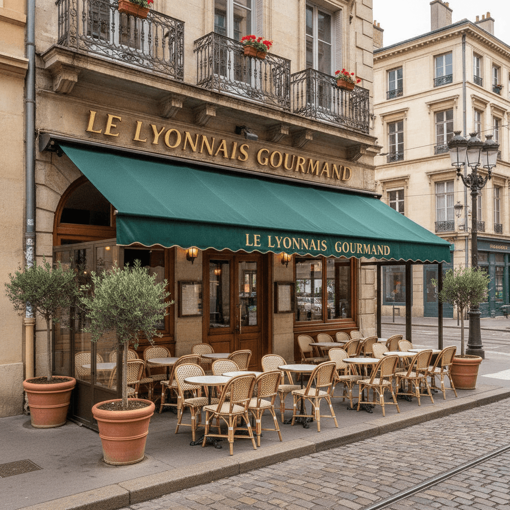 Restaurant 91m² à Lyon : terrasse - licence IV