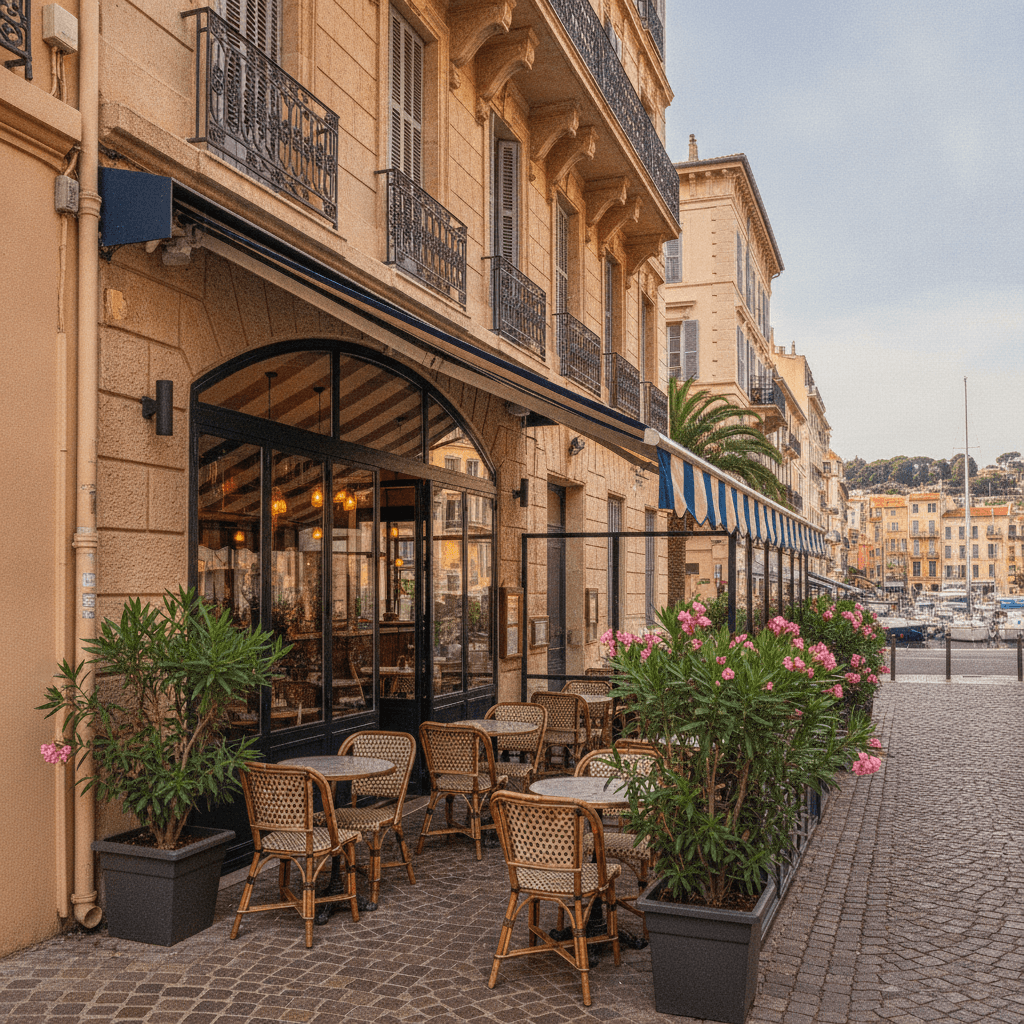 Bar-brasserie 50m² à Nice : licence IV - extraction