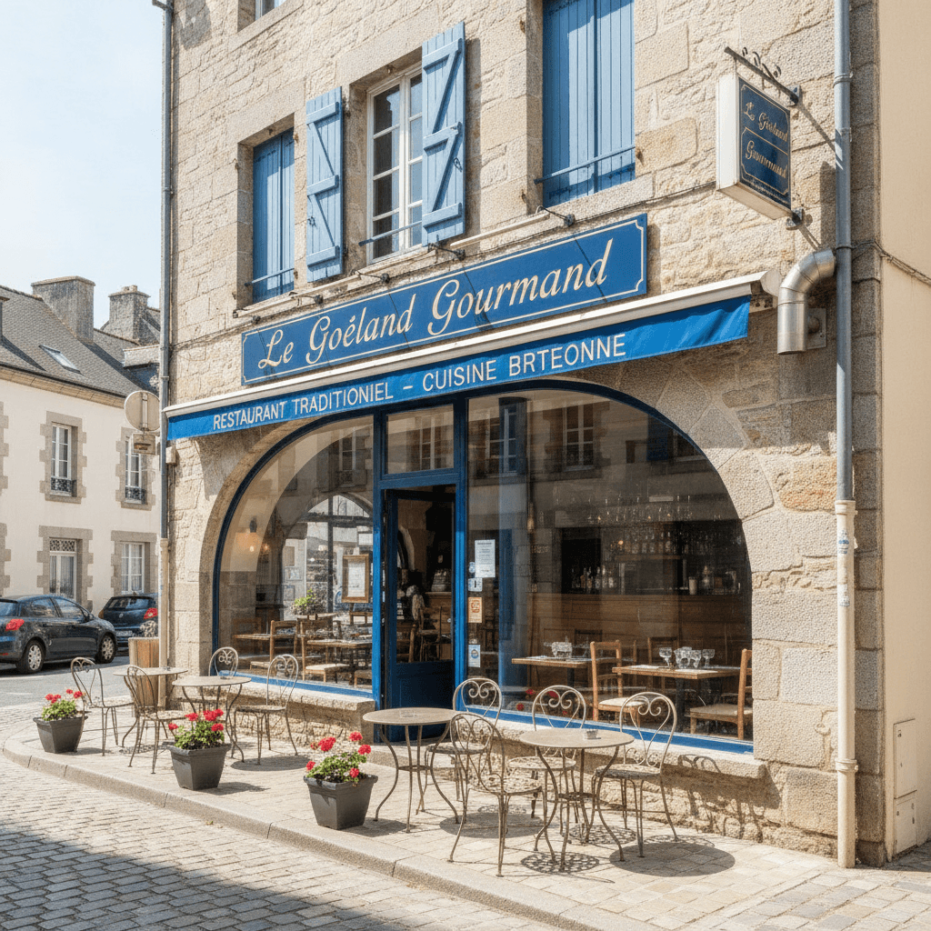 Restaurant 110m² à Vannes : terrasse - extraction