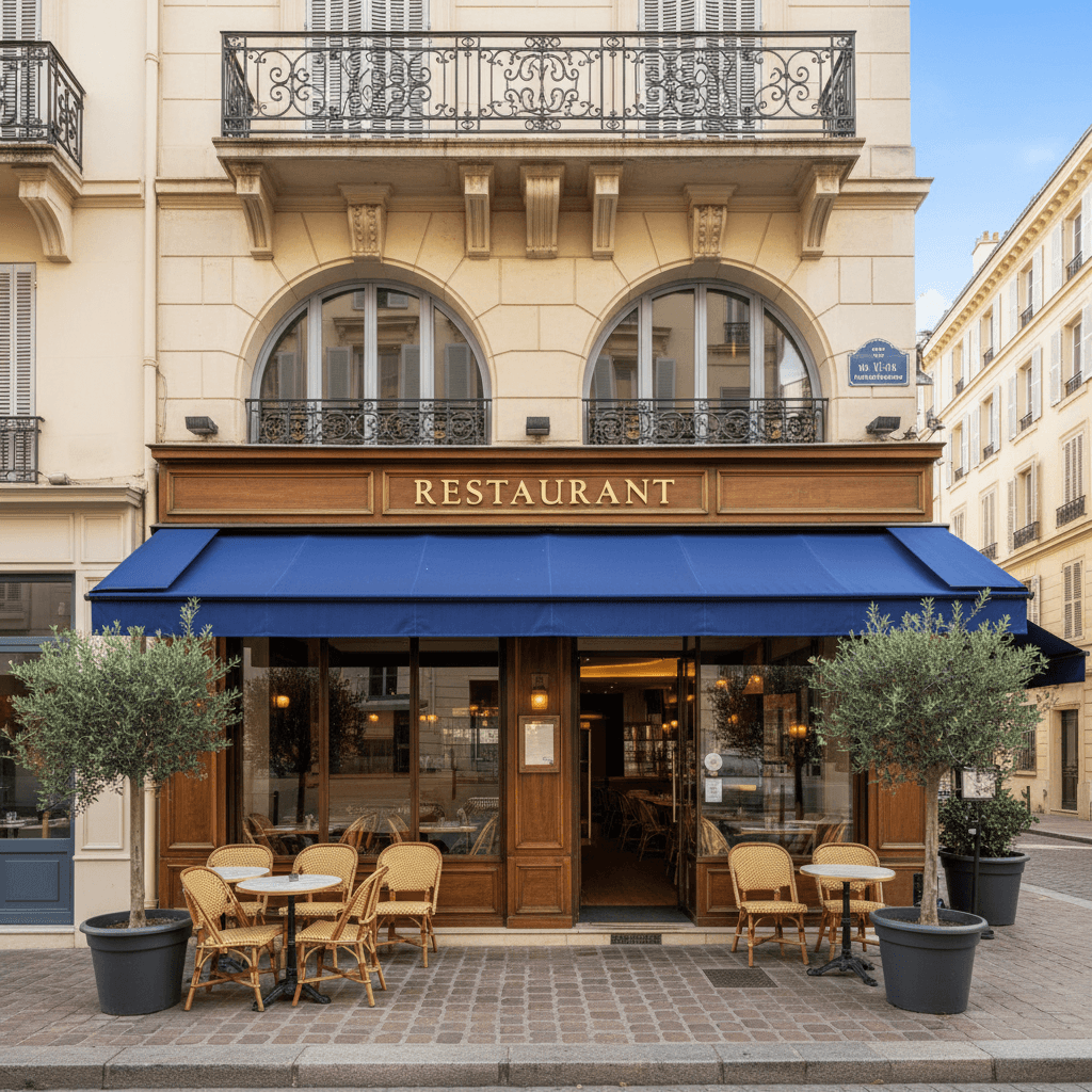 Restaurant 60m² à Nice : extraction