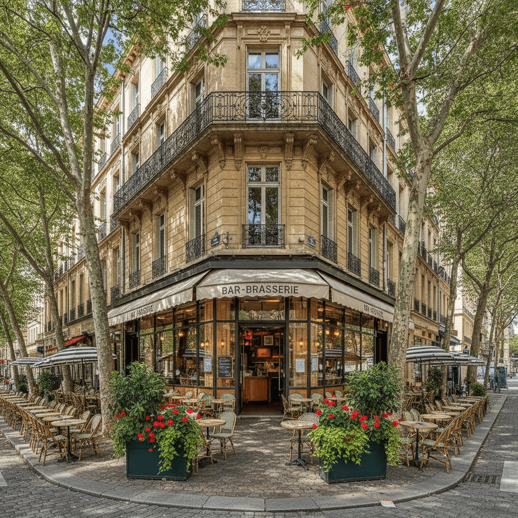 Bar-brasserie 50m² à Lyon : terrasse - licence IV